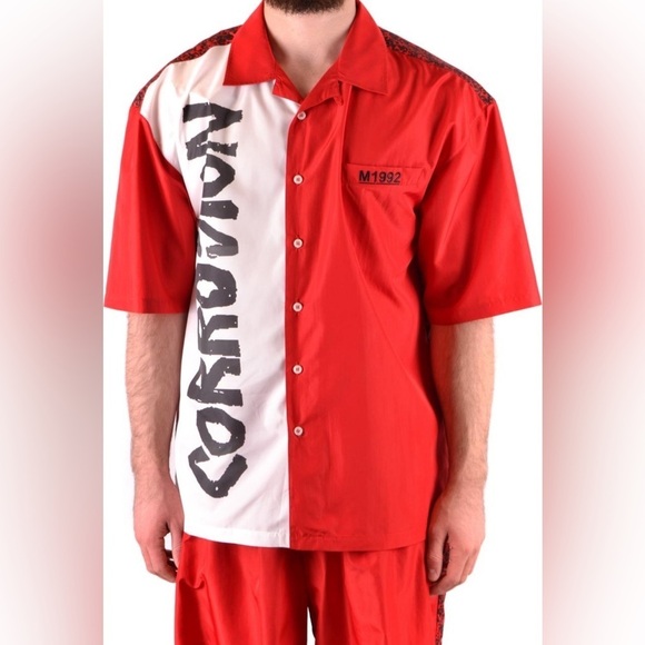 NWT M1992 Topwear Men’s Shirt Size 48 Made In Italy - Picture 2 of 13